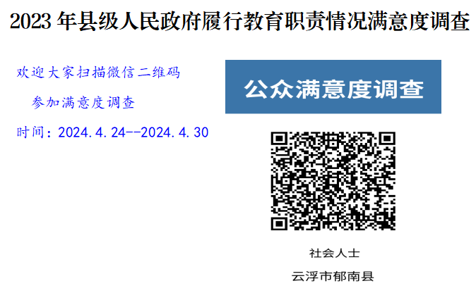 2023年縣級人民政府履行教育職責(zé)情況滿意度調(diào)查二維碼截圖.png